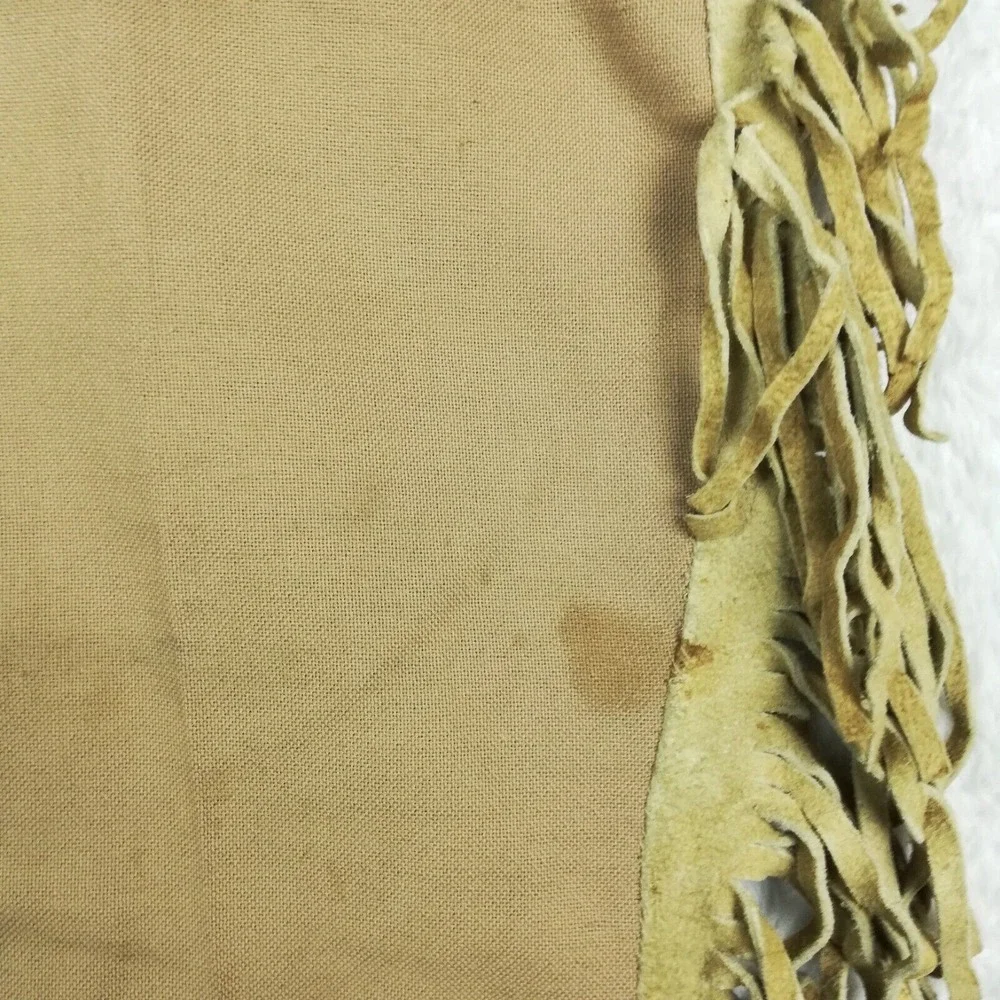 Vtg Levi's Mens Pants 546 Brown‎ Native American Cowboy Western Fringe 44x30